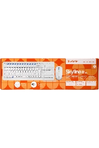 Клавиатура + мышь Defender  Skyline 895 Nano W (Белый) Кл:104, 1000/1500/2000dpi