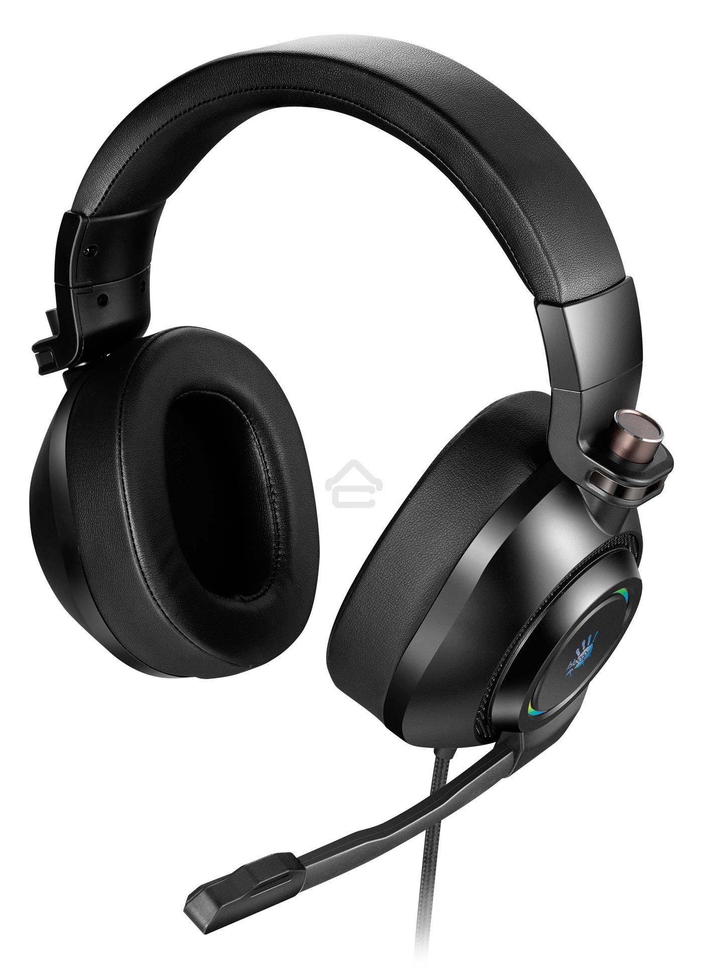 Наушники с микрофоном A4Tech Bloody G580 черный 2м мониторные USB оголовье (G580 USB /BLACK)