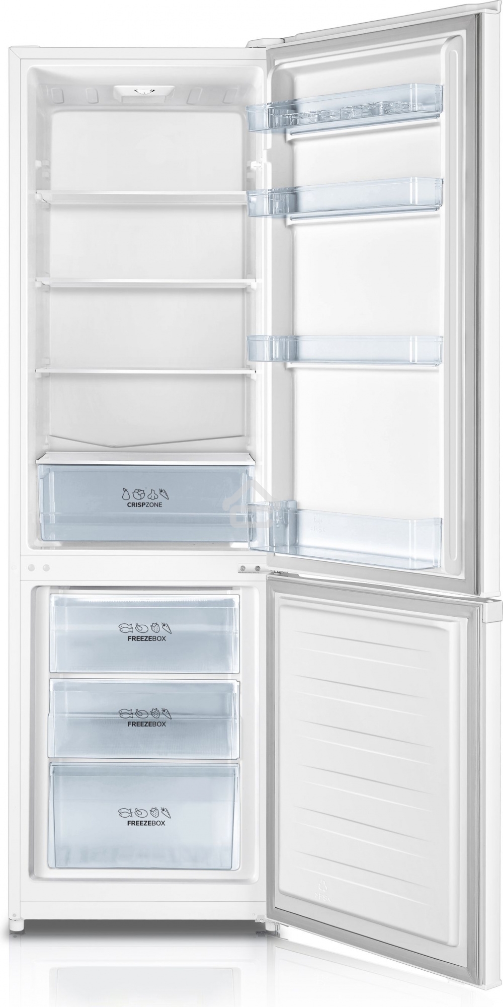 Холодильник Gorenje RK4181PW4 белый двухкамерный 198/66л морозилка снизу, капельная система