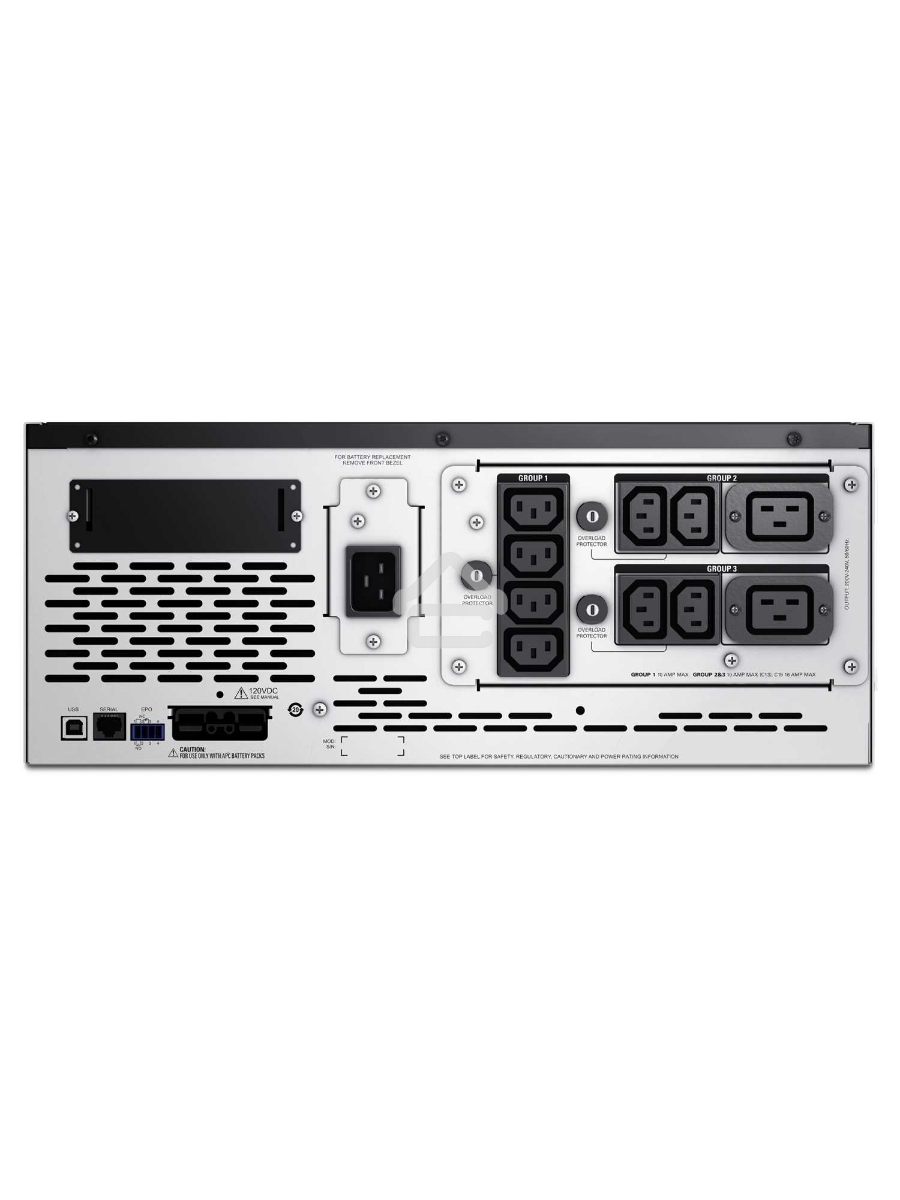 Источник бесперебойного питания APC Smart-UPS X SMX2200HV 1980Вт 2200ВА черный