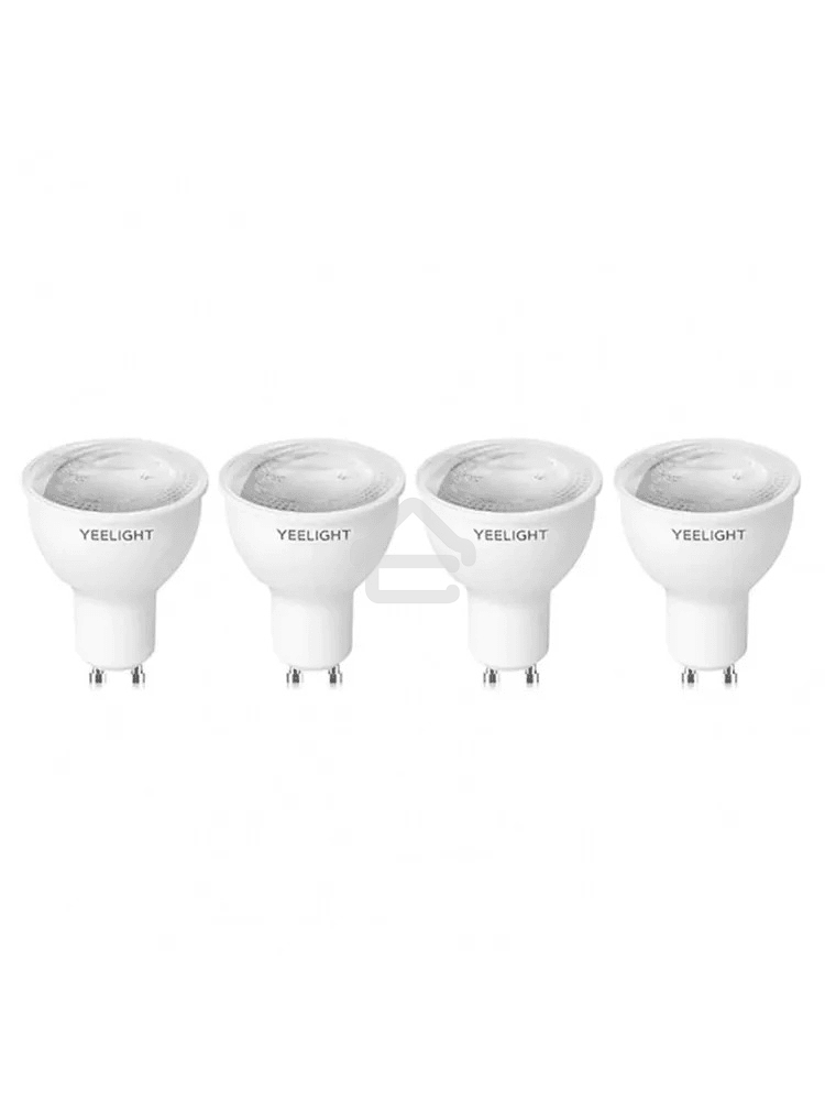 Умная светодиодная лампочка Yeelight GU10 Smart bulb W1(Diммable) - упаковка 4 шт.