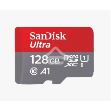 Флеш карта microSD 128Gb SanDisk microSDXC Class 10 Ultra UHS-I A1 140Mb/s