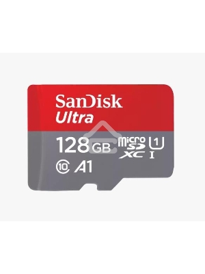 Флеш карта microSD 128GB SanDisk microSDXC Class 10 Ultra UHS-I A1 140MB/s
