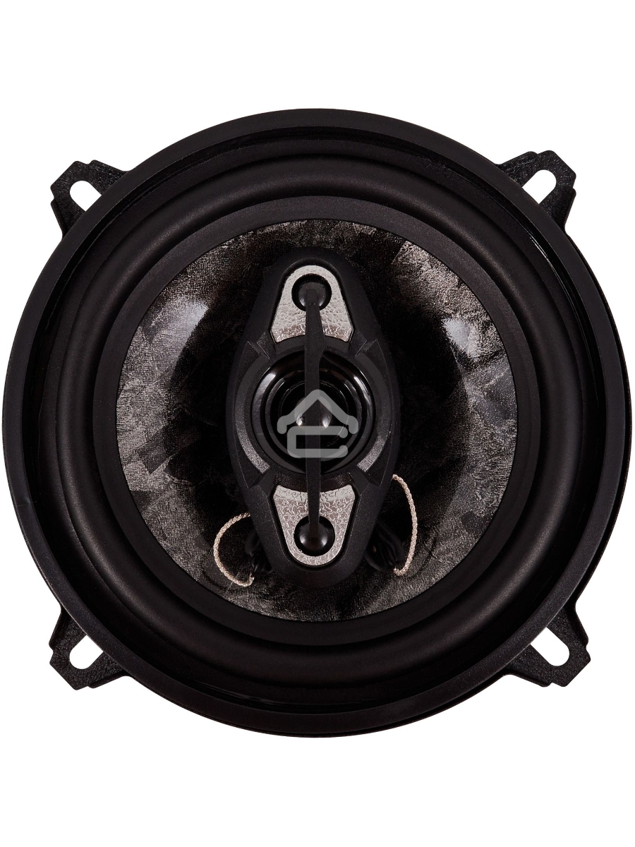 Колонки автомобильные Kicx SA 134 80Вт 90дБ 4Ом 13см (5дюйм) (ком.:2кол.) коаксиальные четырехполосные