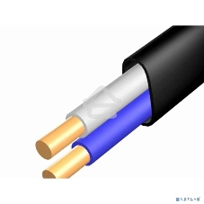 Кабель силовой медный ВВГ-Пнг(А) 2x1,5 мм², длина 50 метров, ГОСТ 31996-2012, ТУ 16-705.499-2010 Rexant