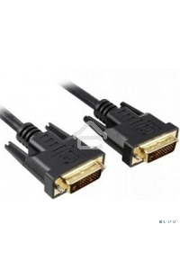 Кабель DVI dual link 1.8м Exegate, позолоченные контакты