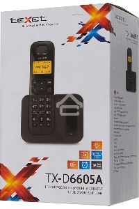 Радиотелефон teXet TX-D6605A черный