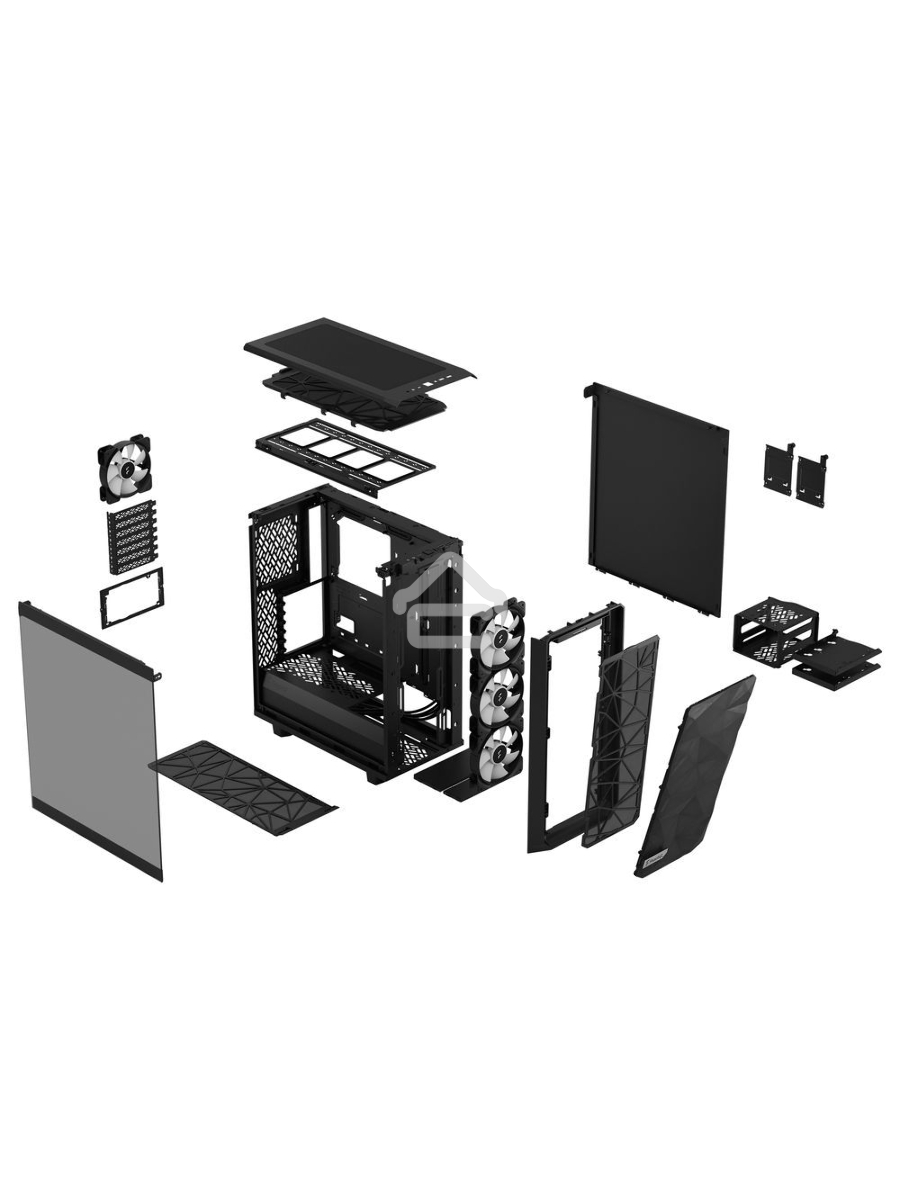 Корпус Fractal Design Meshify 2 Compact RGB Black TG Light Tint FD-C-MES2C-06 (703693)