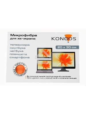 Салфетка из микрофибры для ЖК-телевизоров 20х30 см