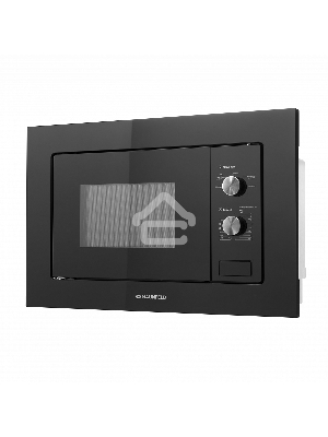 Микроволновая печь встраиваемая Maunfeld MBMO.20.1PGB черный, 20 л, 800 Вт, переключатели - поворотный механизм