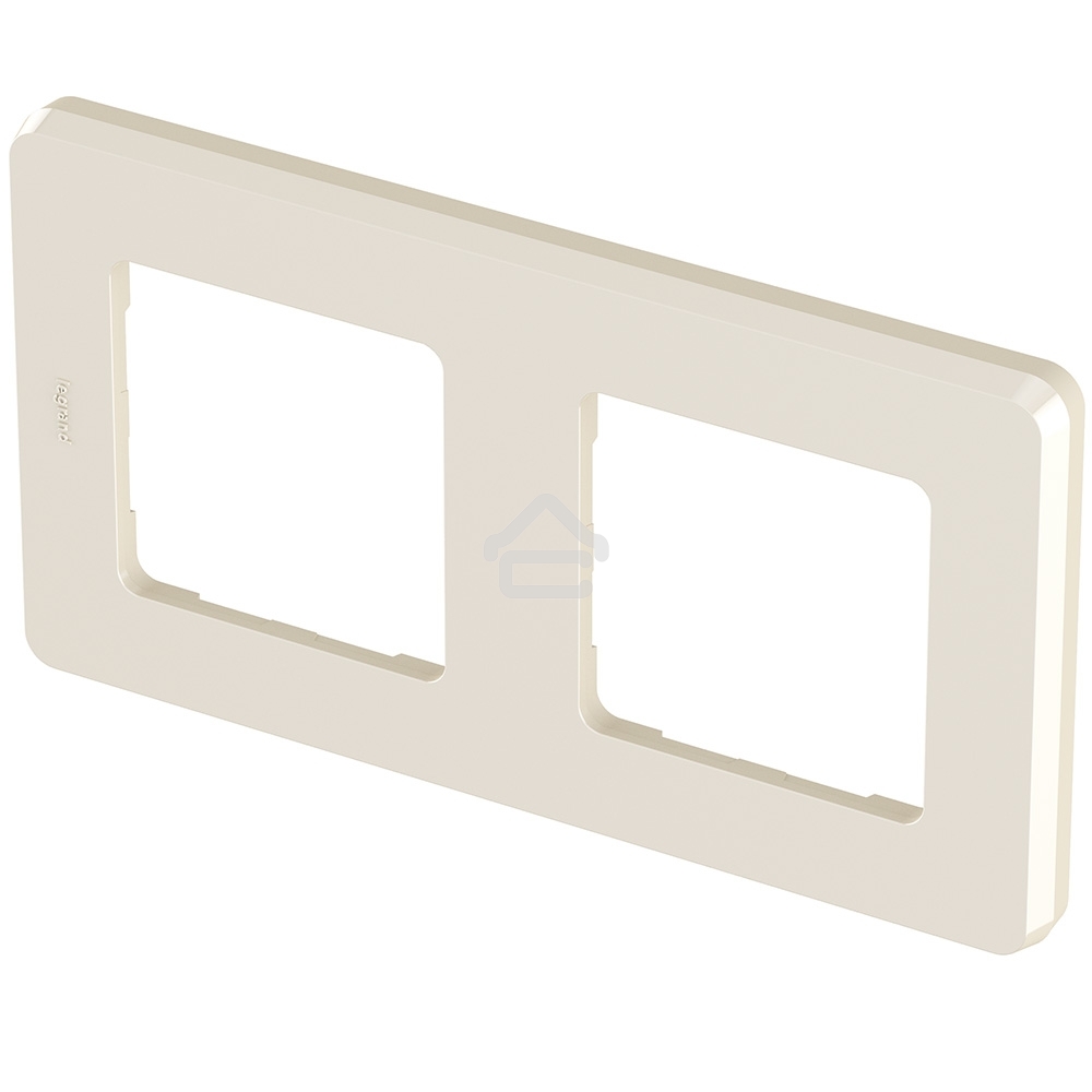 Рамка 2 поста слоновая кость Inspiria