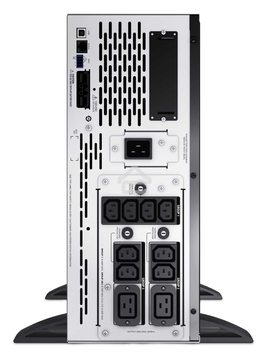 Источник бесперебойного питания APC Smart-UPS X SMX2200HV 1980Вт 2200ВА черный