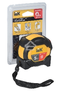 Рулетка измерительная Professional 5м IEK TIR10-3-005