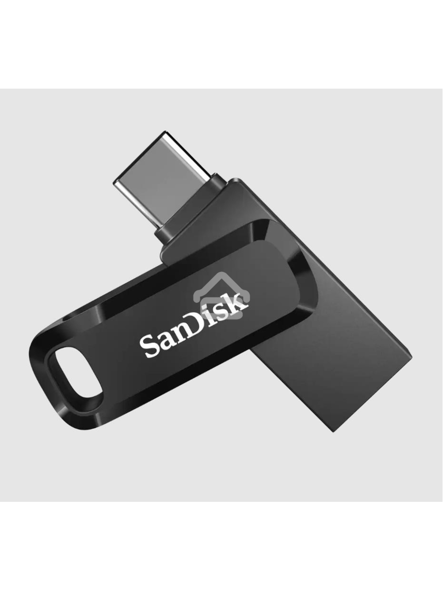 Флеш диск Sandisk 512Gb Ultra Dual Drive Go SDDDC3-512G-G46 USB3.1 черный