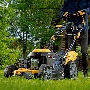 Газонокосилка бензиновая GLD-520SP-VE, 196 см3,шир 52 см,привод,вариатор,эл.старт,60 л  Denzel