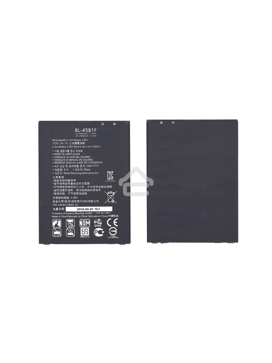 Аккумуляторная батарея BL-45B1F для LG F600, F720S 3000mAh / 11.55Wh 3,85V