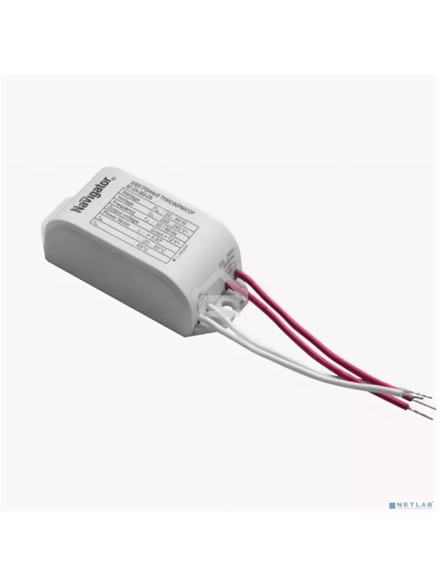 Трансформатор Navigator 94432 NT-EH-060-EN 12В 60 Вт