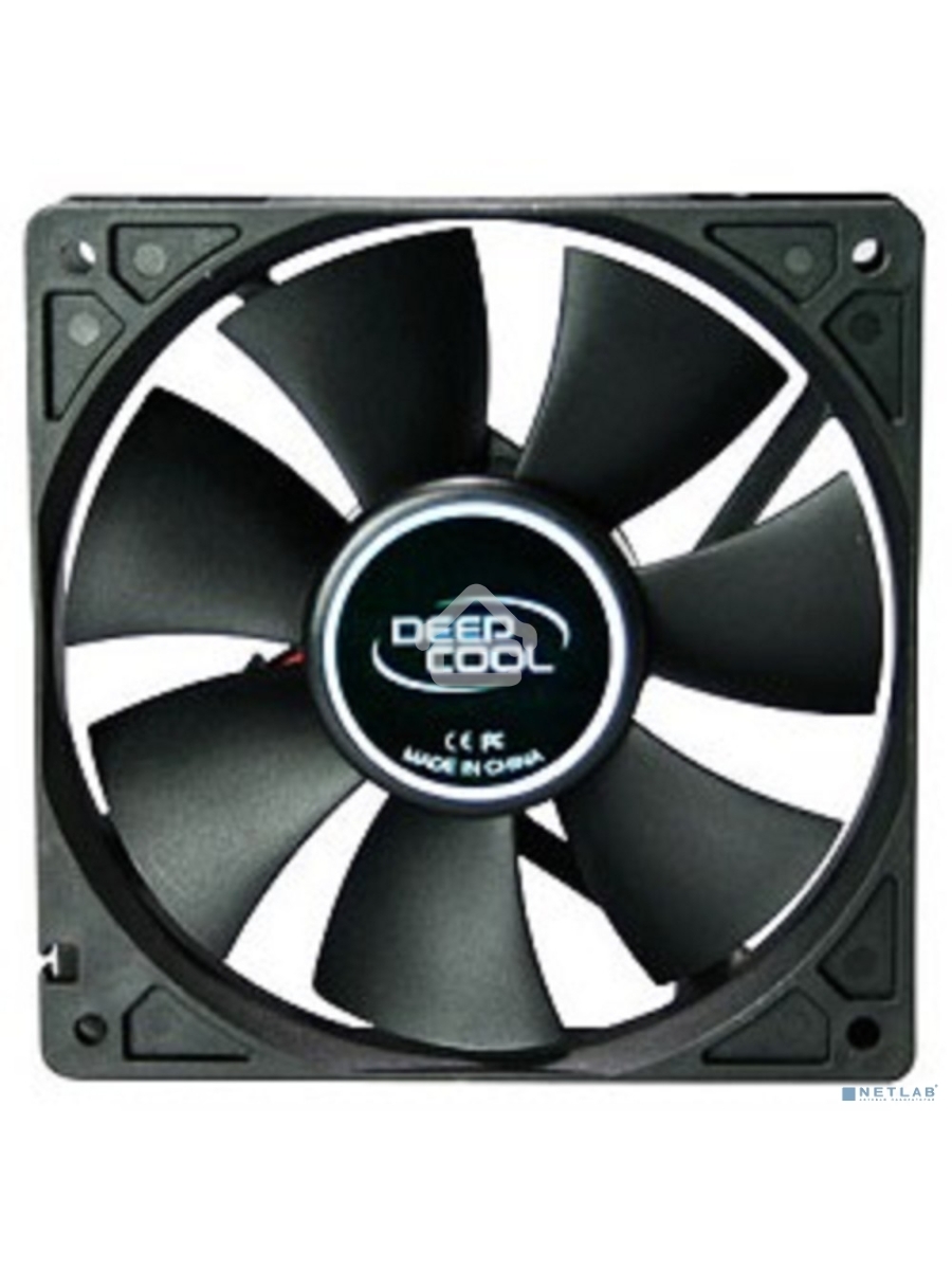 Вентилятор для корпуса DEEPCOOL XFAN 120 черный, 120 мм, 1300 об/мин, 23.7 дБ, 3 pin