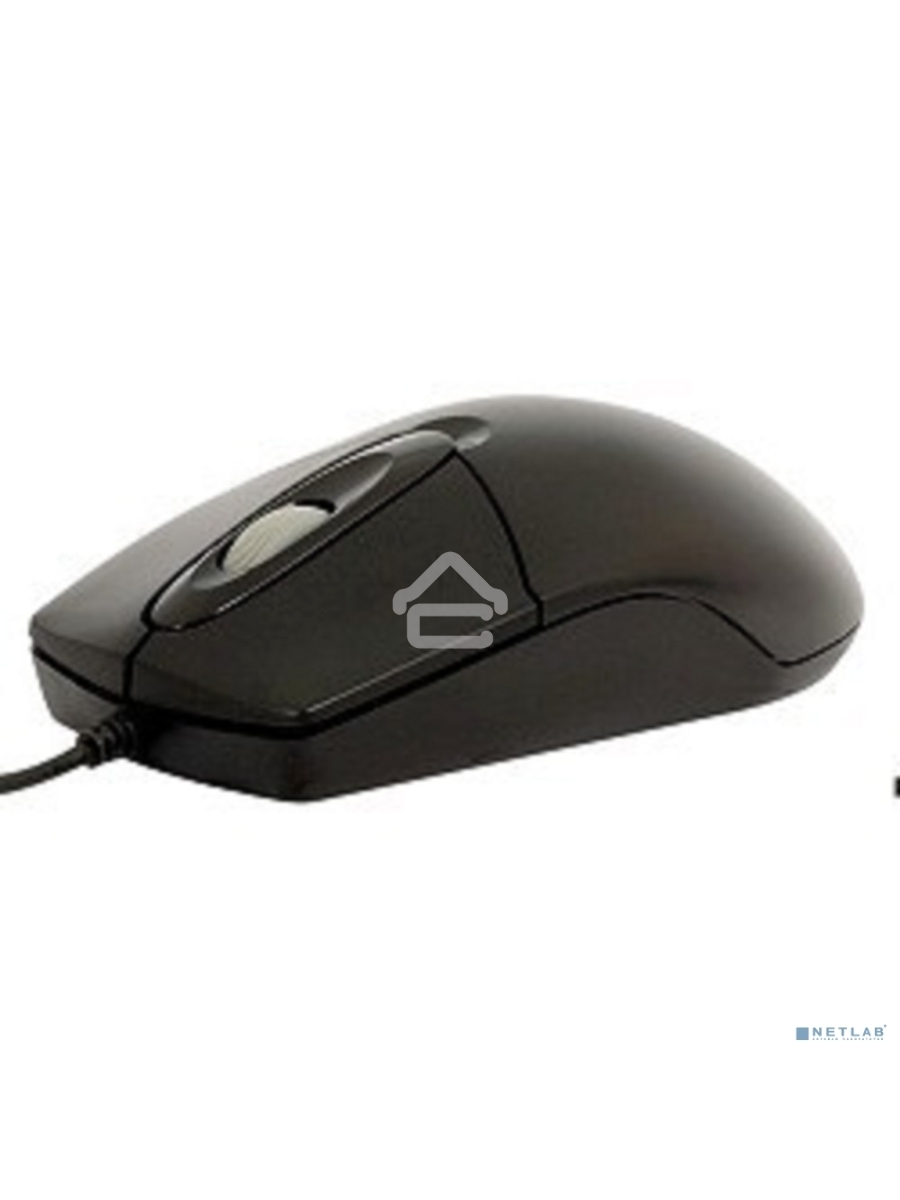 Мышь проводная A4Tech OP-720 черный, 1000 dpi, PS/2, кнопки - 3