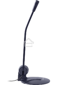Микрофон Defender MIC-117 черный, кабель 1.8 м