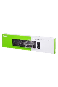 Комплект клавиатура и мышь Acer OKR030 [ZL.KBDEE.005]  Combo wilreless USB  slim black
