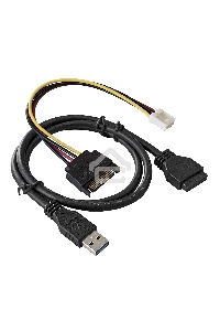 Планка USB на переднюю панель ExeGate EX289290RUS U5H-625, 5,25