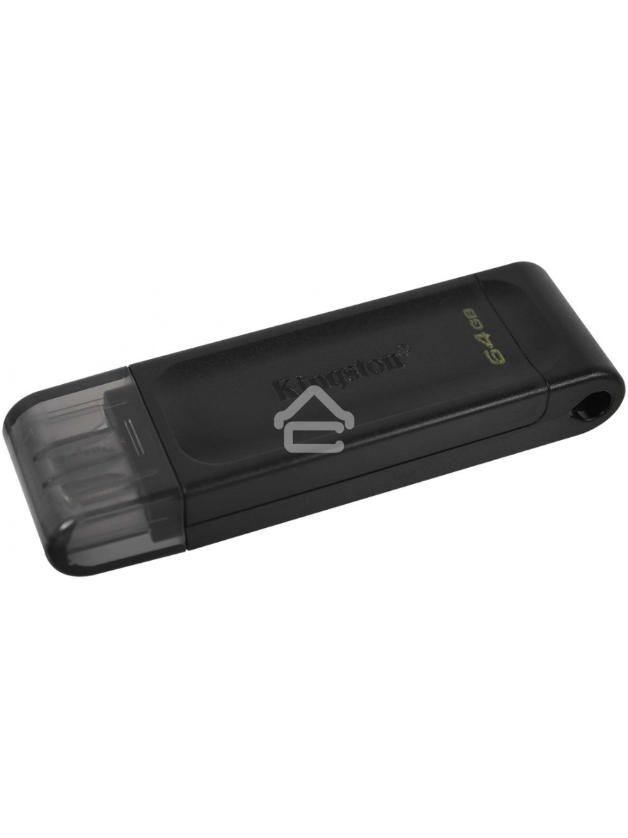 Флеш диск Kingston 64Gb DataTraveler DT70 <DT70/64GB>, USB-C 3.2 Gen 1