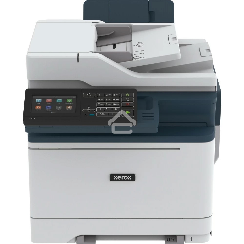 МФУ лазерный Xerox C315 (C315V_DNI), A4, цветной, печ. до 33 стр/мин., скан. до 47 стр/мин. (ч/б) 30 стр/мин. (цвет), 1200 x 1200 dpi (печать) 600x600dpi (скан.), USB, RJ-45, Wi-Fi, Air Print, Mopria
