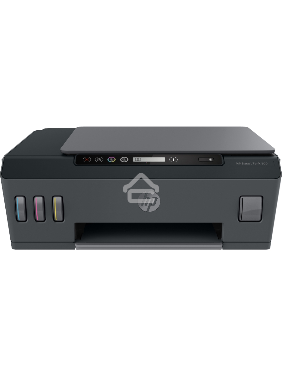 МФУ струйный HP Smart Tank 500 (4SR29A), A4, цветной, печ. до 22 стр/мин. (ч/б) до 16 стр/мин. (цвет), скан. до 8 стр/мин. (ч/б) 4 стр/мин. (цвет), 1200x1200dpi, USB