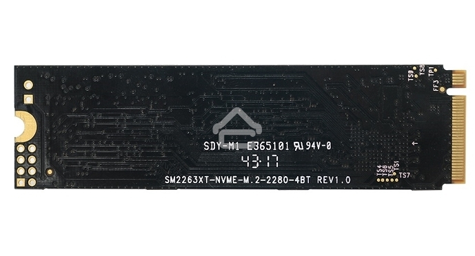 Накопитель SSD KingSpec NE-1Tb, 1Tb, PCIe 3.0 x4, M.2 2280, NVMe, R/W 2400/1900