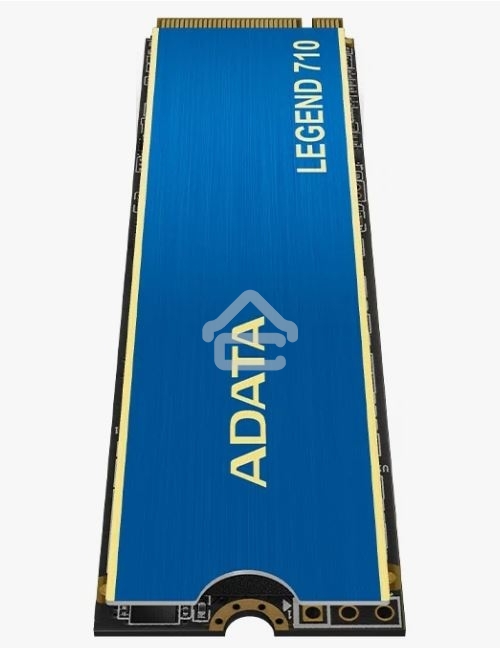 Накопитель SSD ADATA LEGEND 710, 512Gb, PCIe 3.0 x4, M.2 2280, NVMe, R/W 2400/1600, с радиатором