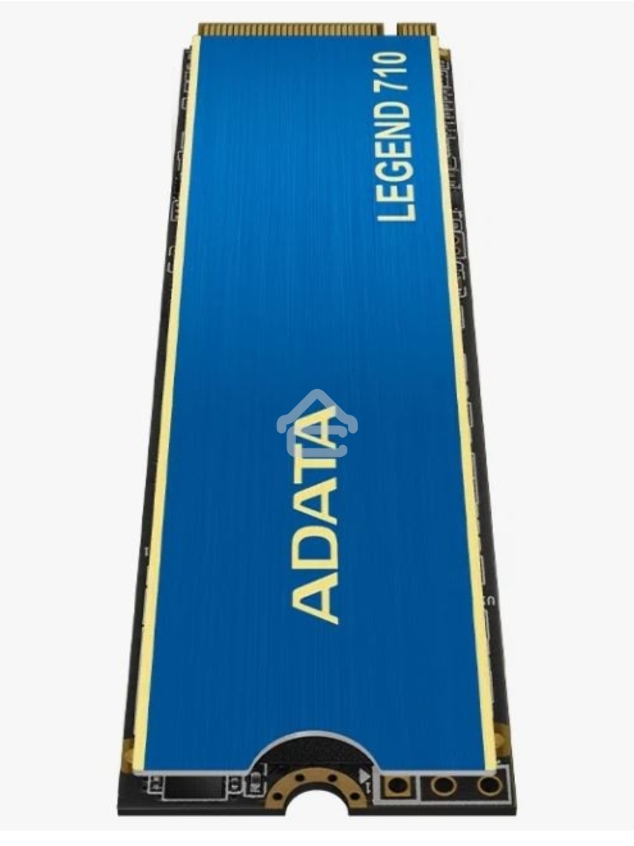 Накопитель SSD ADATA LEGEND 710, 512Gb, PCIe 3.0 x4, M.2 2280, NVMe, R/W 2400/1600, с радиатором