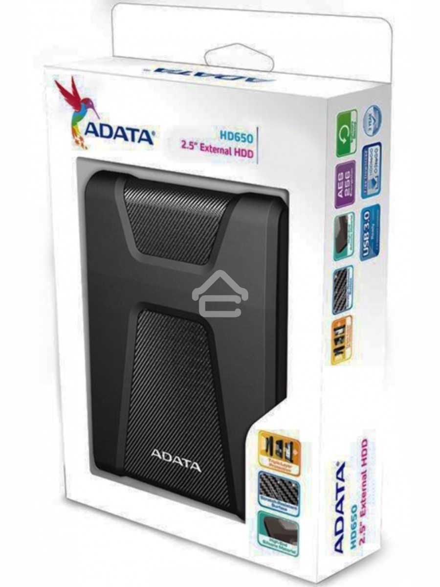 Внешний жесткий диск 2TB ADATA HD650, 2,5