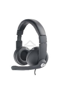 Гарнитура игровая Gembird MHS-G220   черный  soft touch  регулировка громкости  кабель 2м
