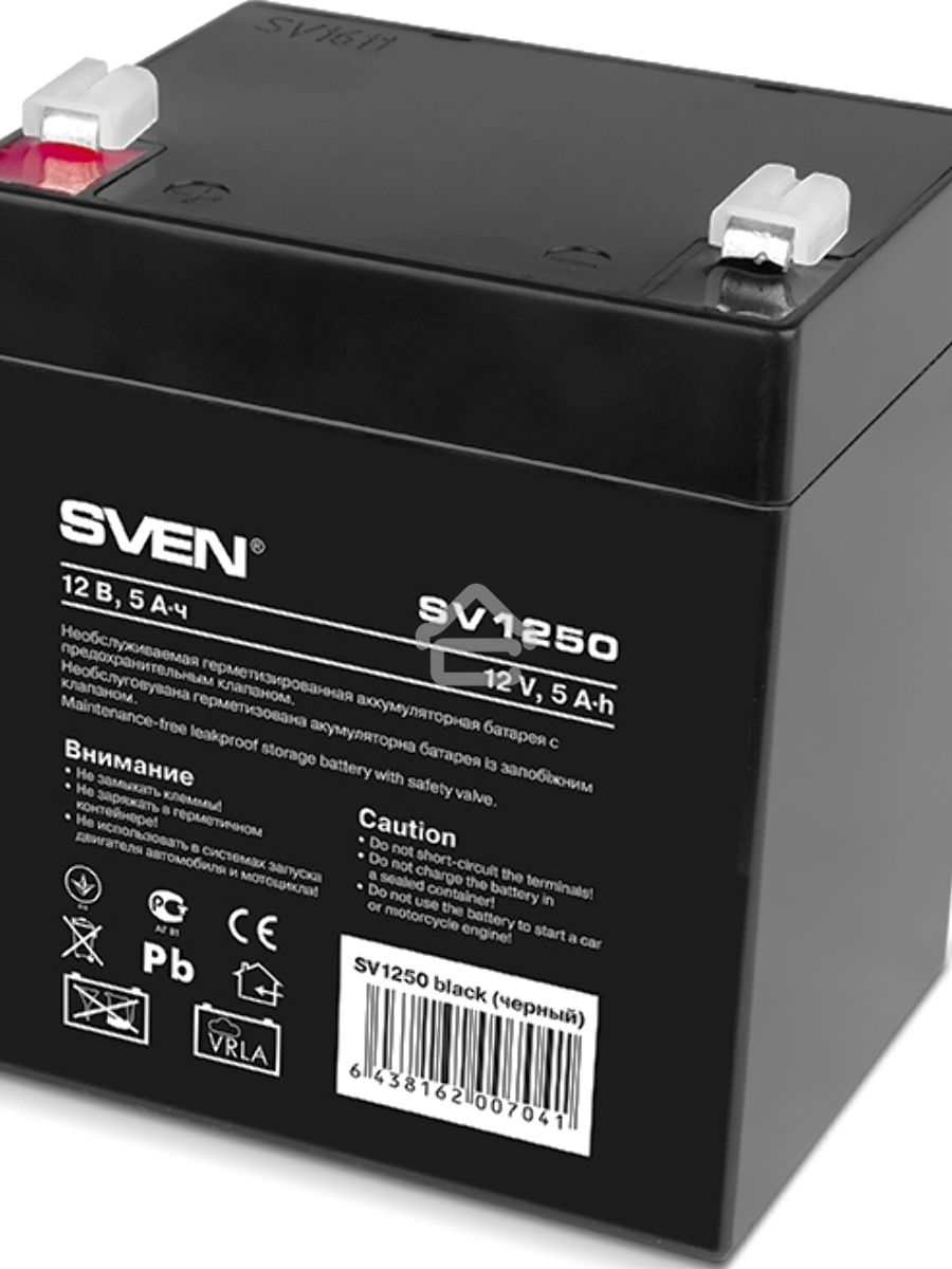 Батарея Sven SV1250 (12V 5Ah)