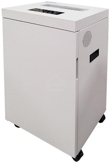 Шредер Office Kit S500 (2х15) белый (секр.P-5)/фрагменты/17лист./50лтр./скрепки/скобы/пл.карты/CD