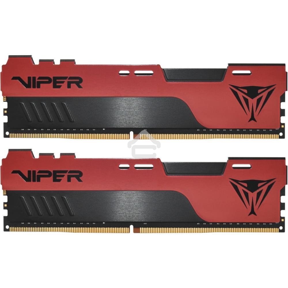 Оперативная память Patriot Viper Elite II, DDR4, 32GB (2x16 GB), 2666 MHz, CL16, DIMM, радиатор, красный