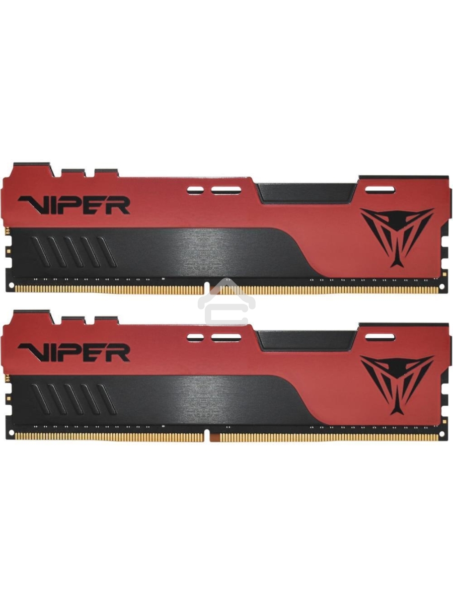 Оперативная память Patriot Viper Elite II, DDR4, 32GB (2x16 GB), 2666 MHz, CL16, DIMM, радиатор, красный
