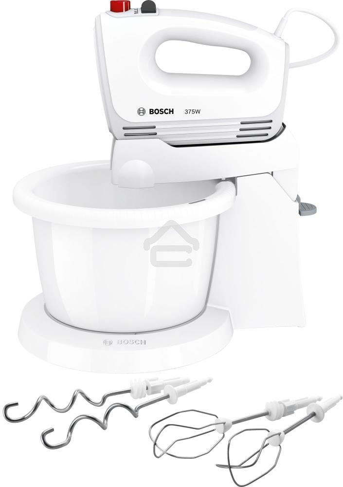 Миксер ручной Bosch MFQ2600W 375Вт, белый