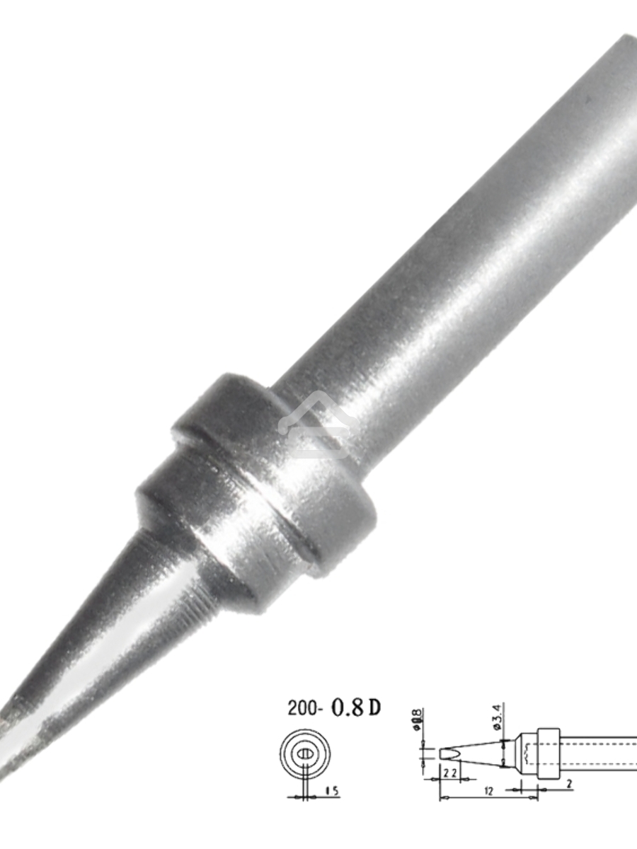 Жало для паяльника Quick QK200-T-0,8D