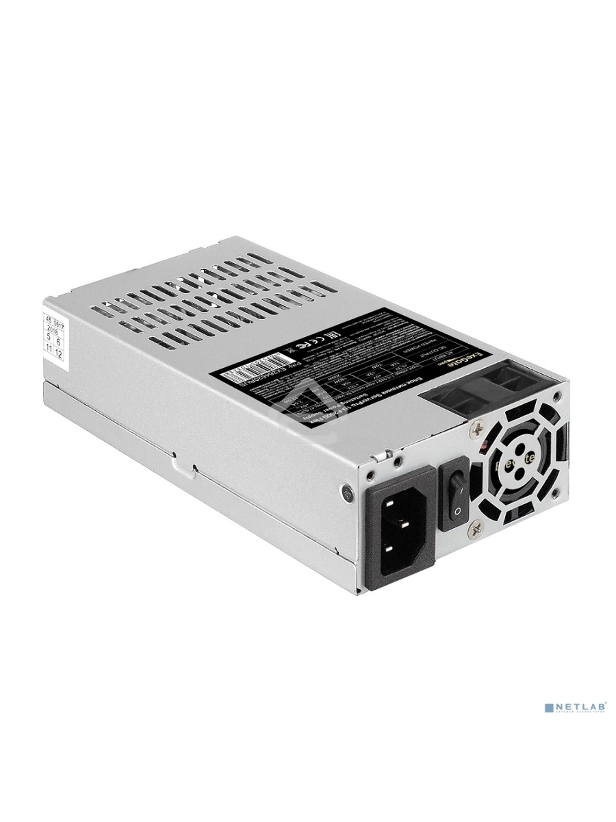 Серверный блок питания 200W ExeGate EX264620RUS ServerPRO-1U-F200S (Flex ATX, 4cm fan, 24pin, (4+4)pin, 3xSATA, 2xIDE)