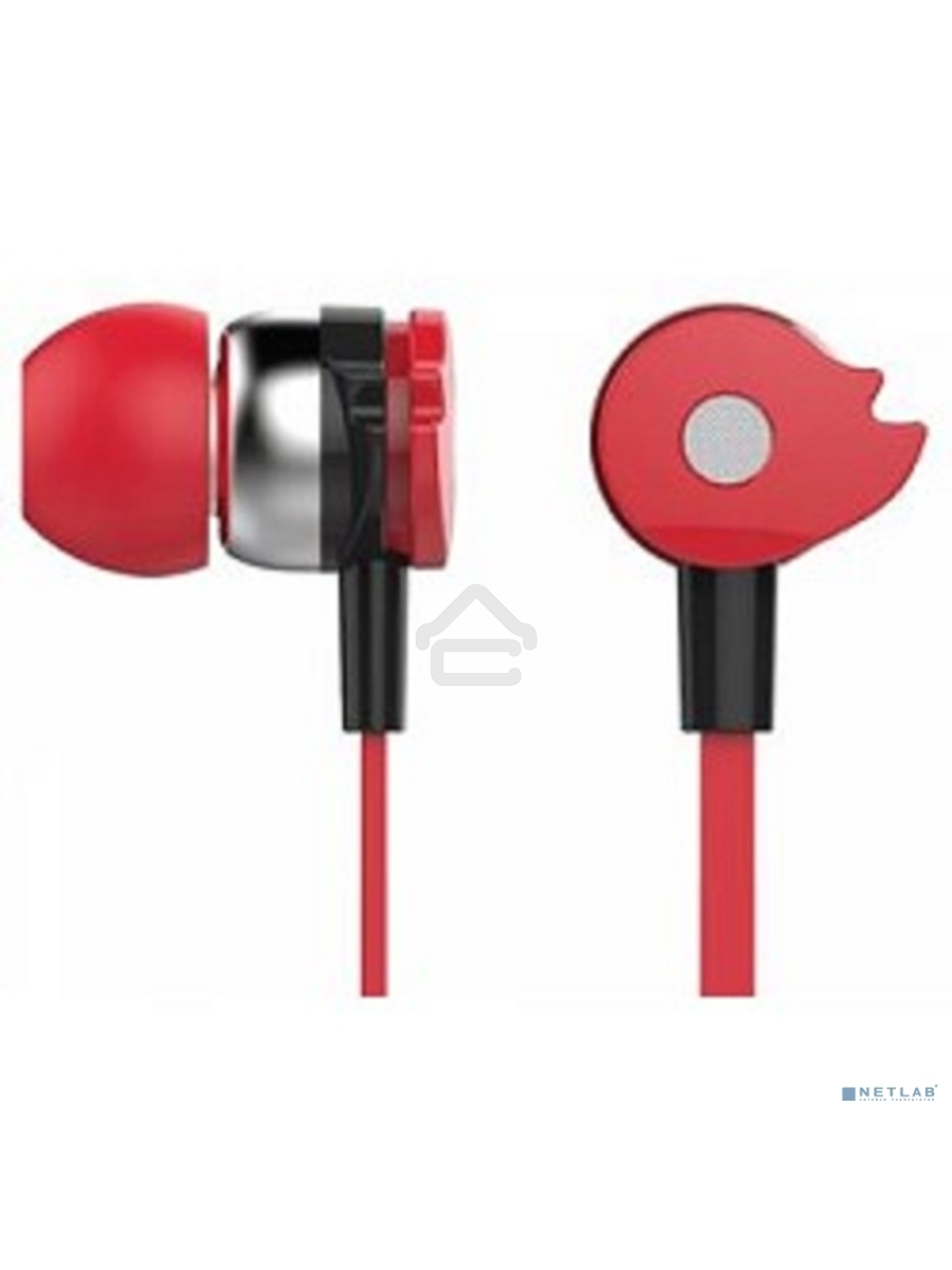 Наушники Oklick HP-S-210 1.1м красный