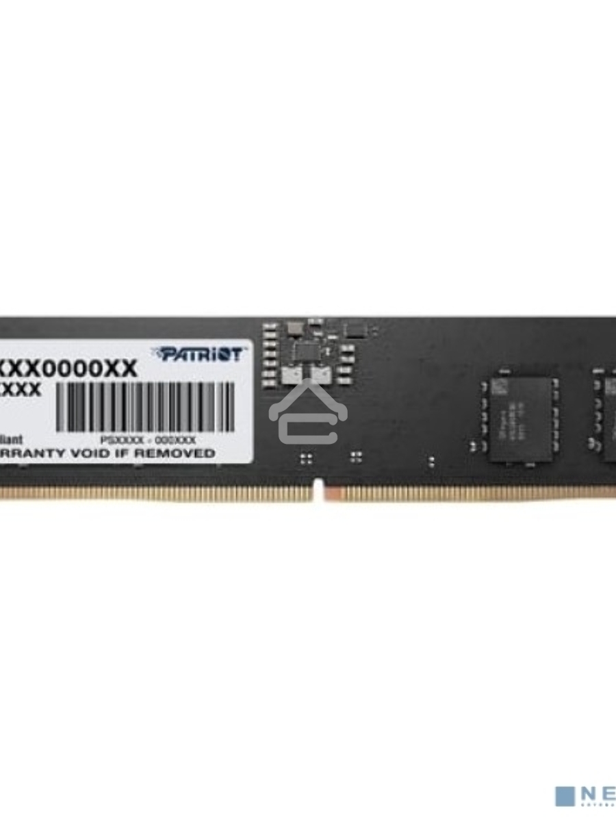 Оперативная память Patriot Signature, DDR5, 8GB (1x8 GB), 4800 MHz, CL40, DIMM