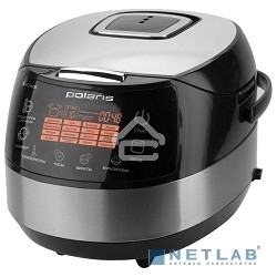 Мультиварка Polaris PMC 0517AD 5л 860Вт серебристый/черный