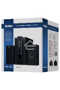 Колонки Sven SPS-820 2.1 черный 38Вт