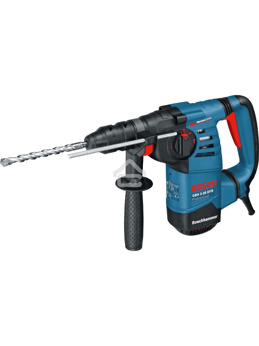 Перфоратор Bosch GBH 3-28 DFR 061124A000 Перфоратор SDS-plus {800 Вт, 3.5Дж, 3.6кг, 3реж, кейс +патрон sds-plus}