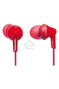Наушники Panasonic RP-HJE125E-R красный 1.1м