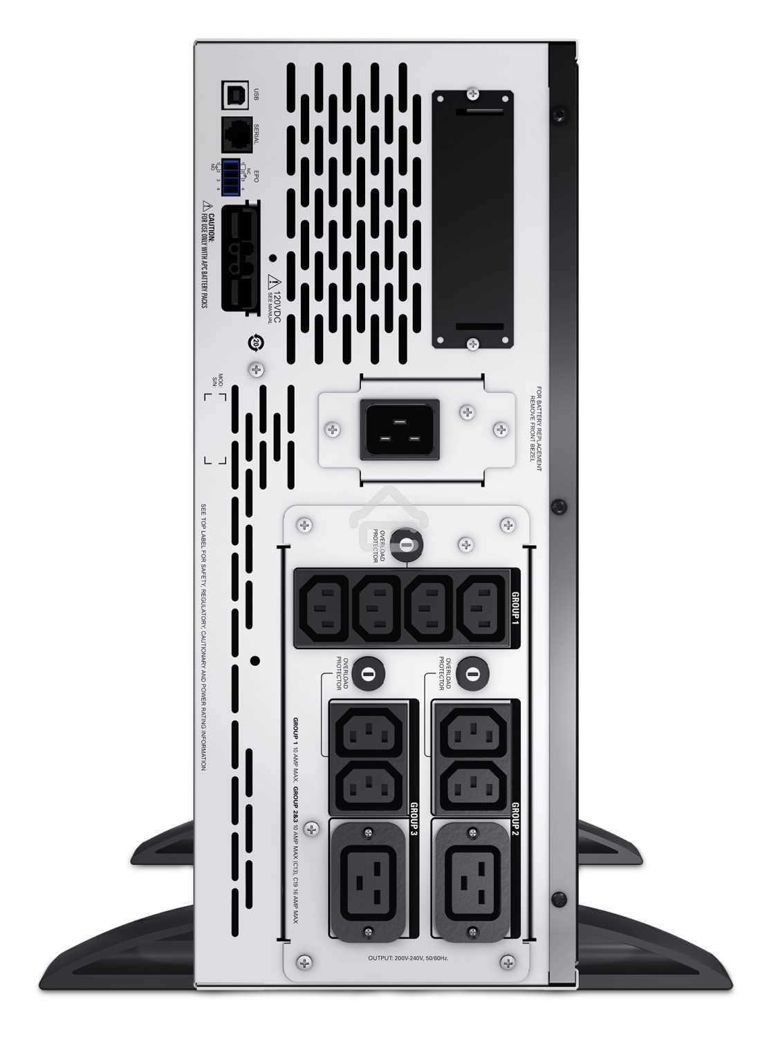 Источник бесперебойного питания APC Smart-UPS X SMX2200RMHV2U 1980Вт 2200ВА черный