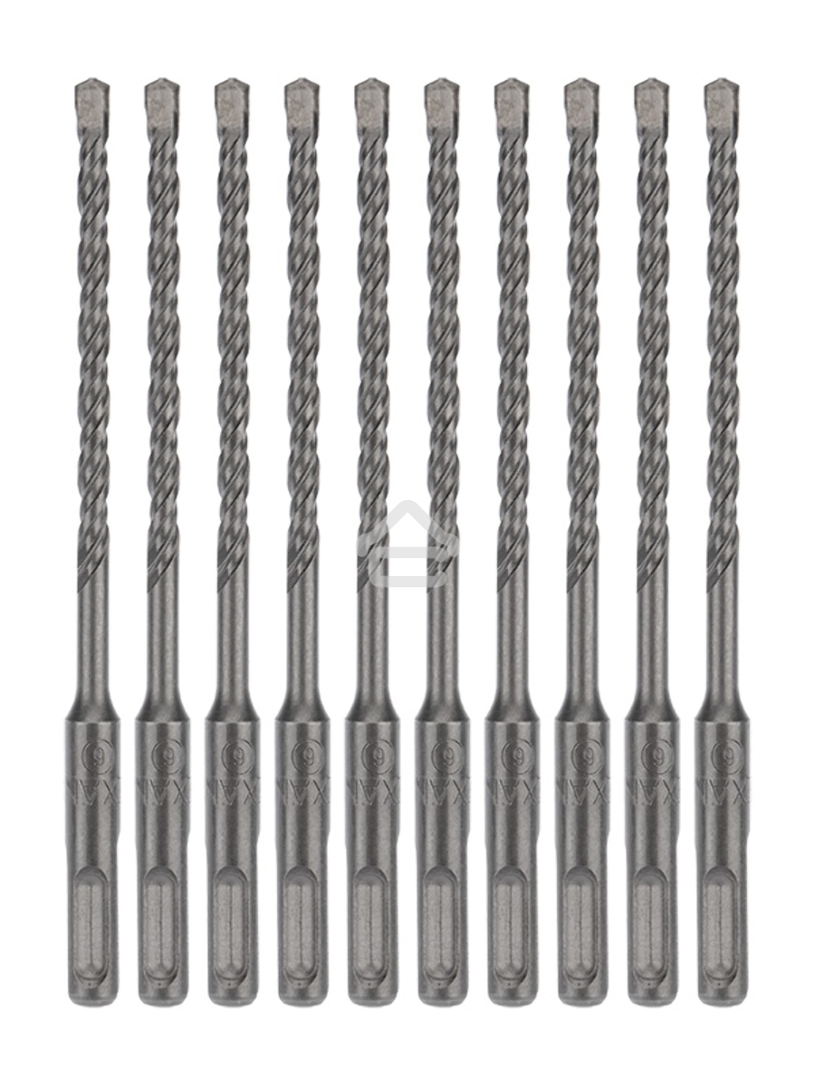 Бур по бетону 6x160x100 мм SDS PLUS (10 шт.) Kranz