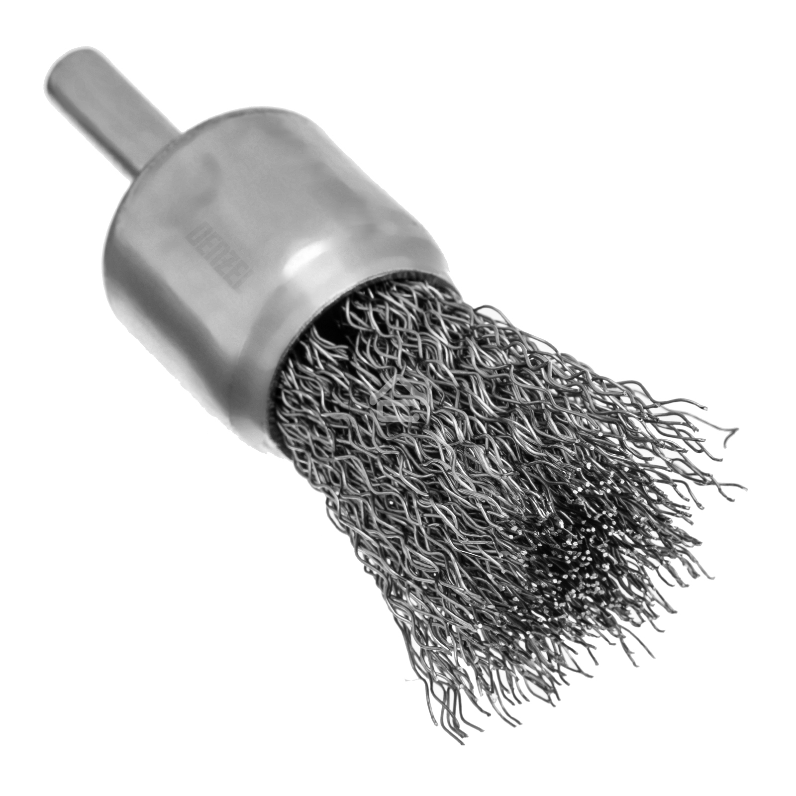 Набор щеток для дрели, 2 Плоские 50-75мм, 3 Чашки 25-50-75мм, шпилька, нерж.вит. проволока Denzel